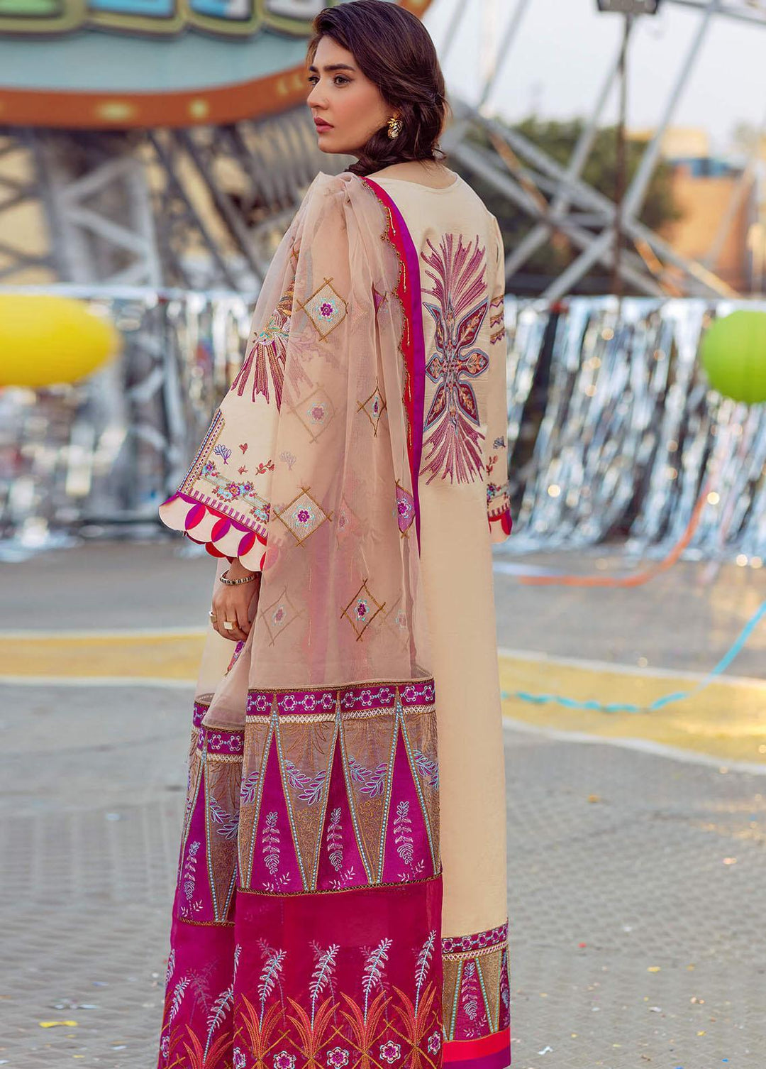 Lilibet By Asifa & Nabeel Embroidered Lawn Suits Unstitched 3 Piece AN22L (SL-11) Vivian - Spring / Summer Collection