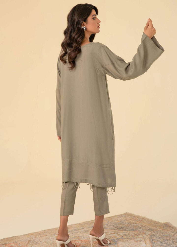 Asifa & Nabeel Casual Pret  Viscose 2 Piece Dress AN22RS IM 22 SP- 01