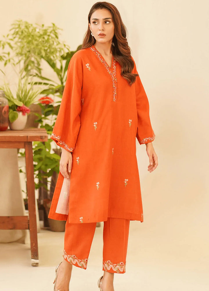 Asifa & Nabeel Pret Embroidered 2 Piece Suit KHDR001