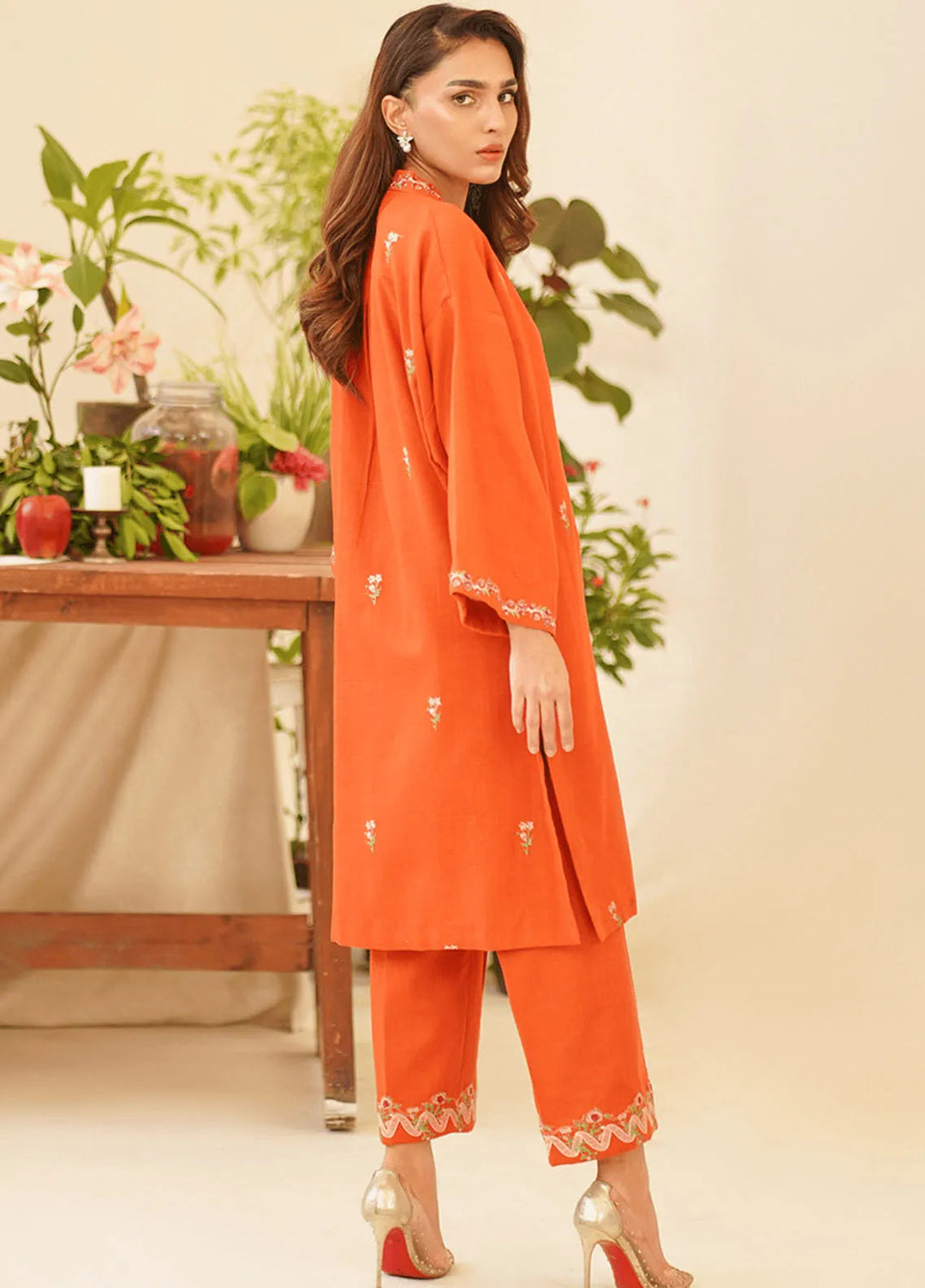 Asifa & Nabeel Pret Embroidered 2 Piece Suit KHDR001
