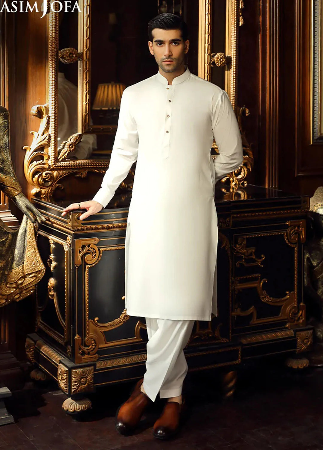 Asim Jofa Blended Men 2 Piece Suit - AJMB-01