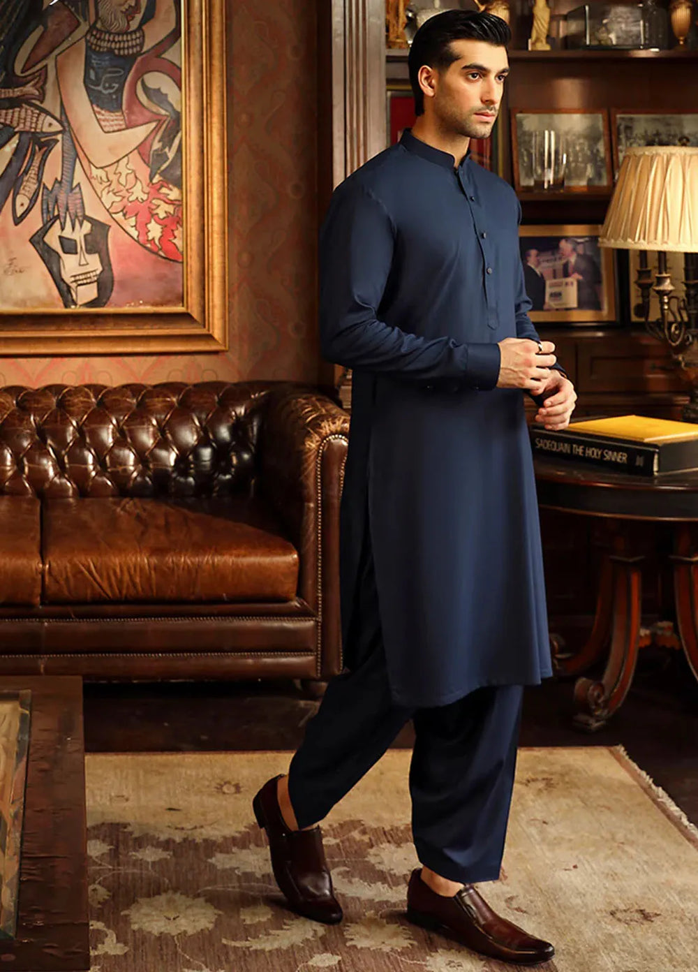 Asim Jofa Blended Men 2 Piece Suit - AJMB-05
