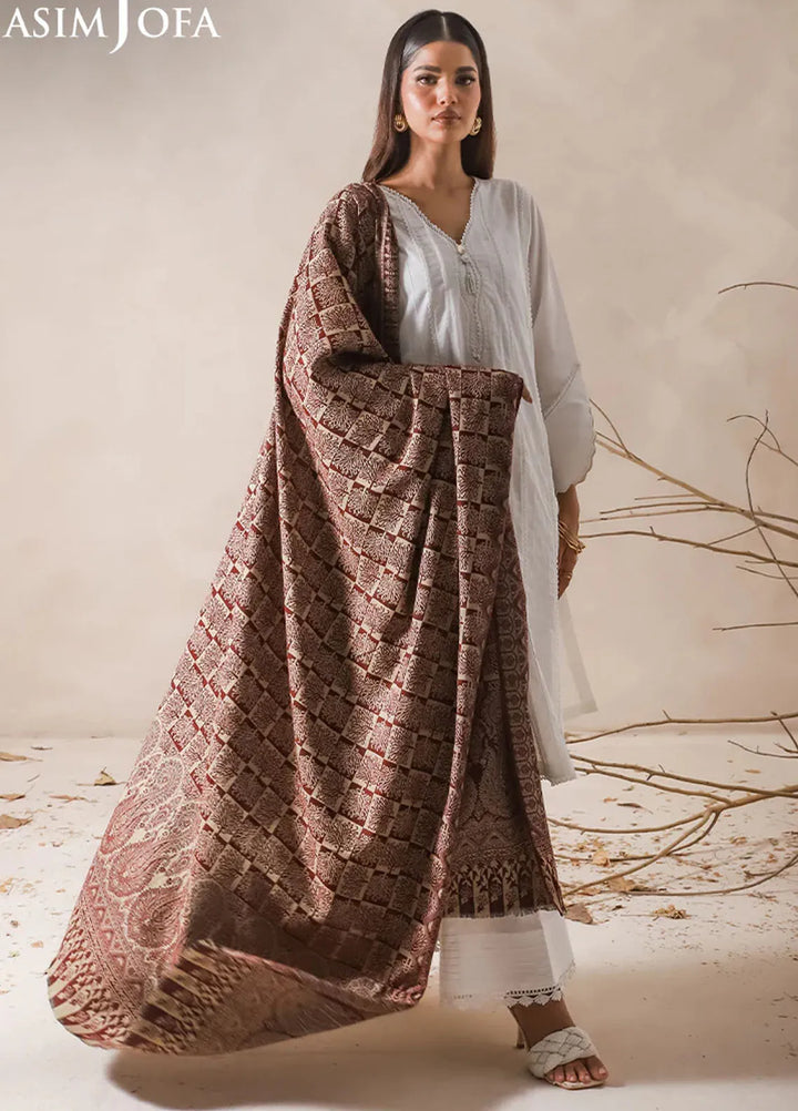 Asim Jofa Blended Shawl AJ24SC AJHS-02 - Shawl Collection