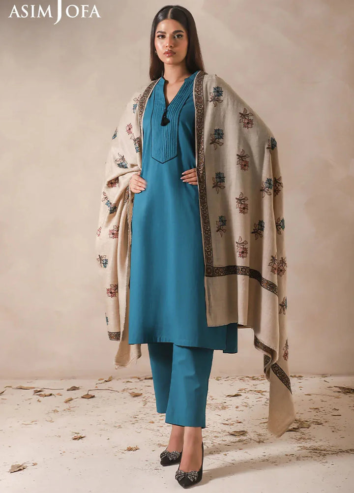 Asim Jofa Blended Shawl AJ24SC AJHS-16 - Shawl Collection