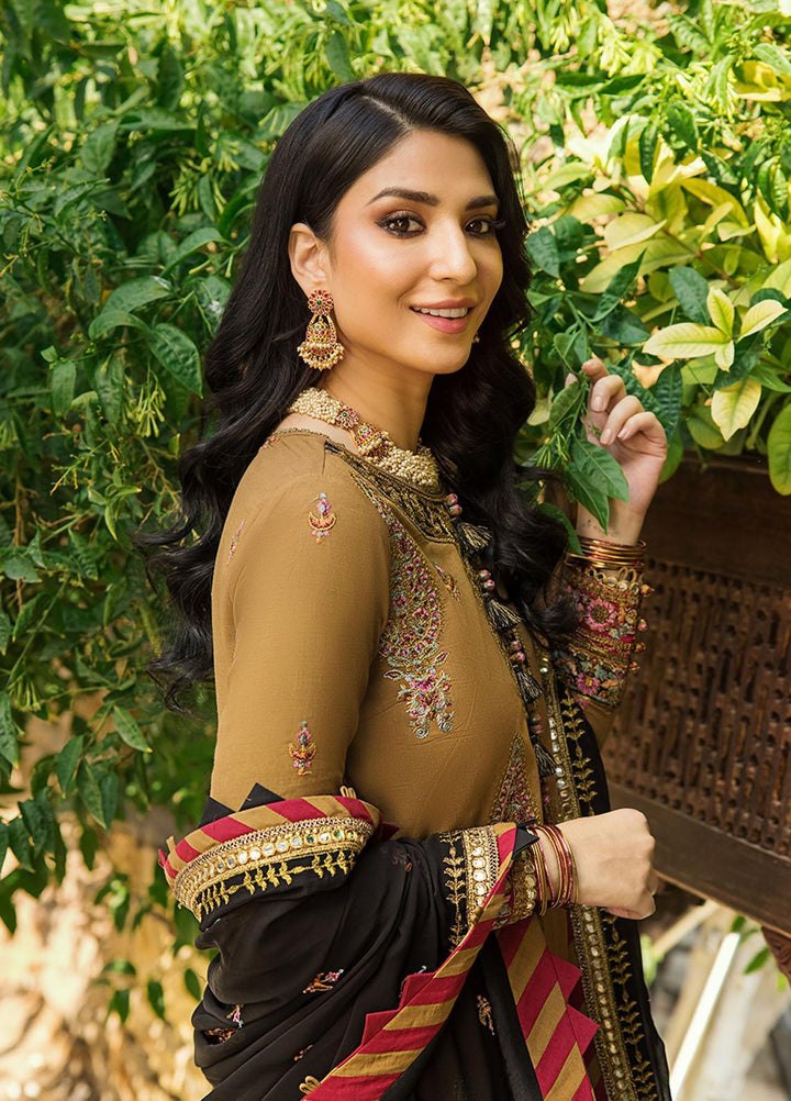 Asim Jofa Embroidered Lawn Suits Unstitched 3 Piece AJ23EL AJLR-09 - Luxury Lawn Collection