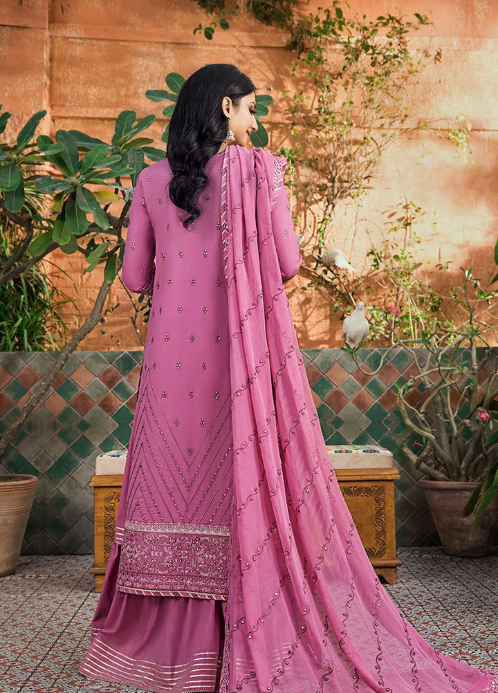 Asim Jofa Embroidered Lawn Suits Unstitched 3 Piece AJ23EL AJLR-24 - Luxury Lawn Collection