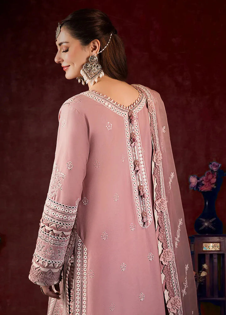 Asim Jofa Embroidered Cambric Suits Unstitched 3 Piece AJ24LE AJFILE-02 - Fall Collection