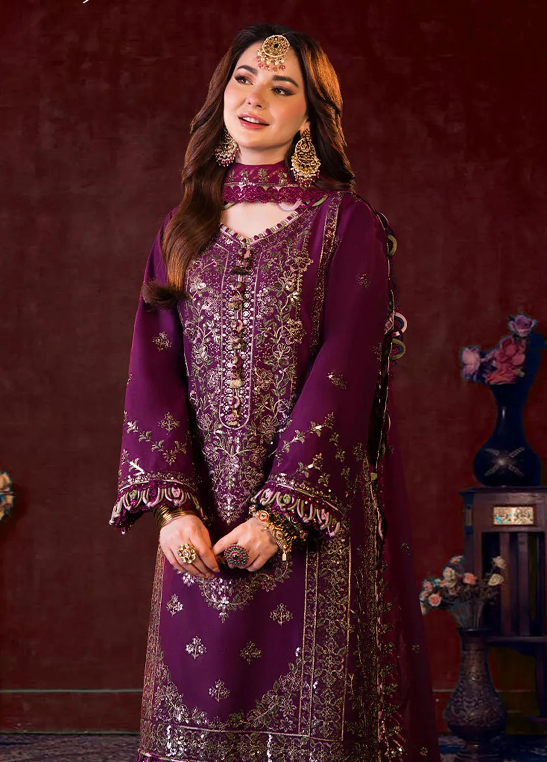 3 Piece Embroidered Unstitched Suits from Asim Jofa Unstitched Limited ...