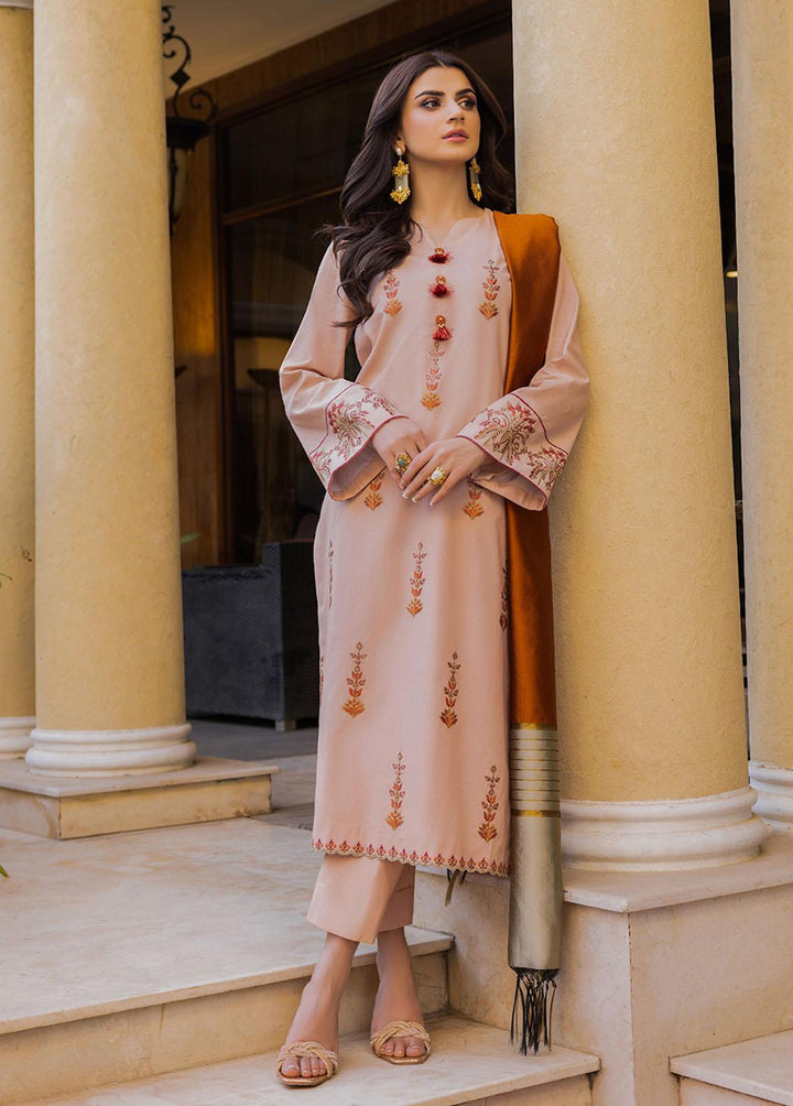 Essential By Asim Jofa Embroidered Cambric Suits Unstitched 2 Piece AJ23EE AJPE-36 - Eid Collection