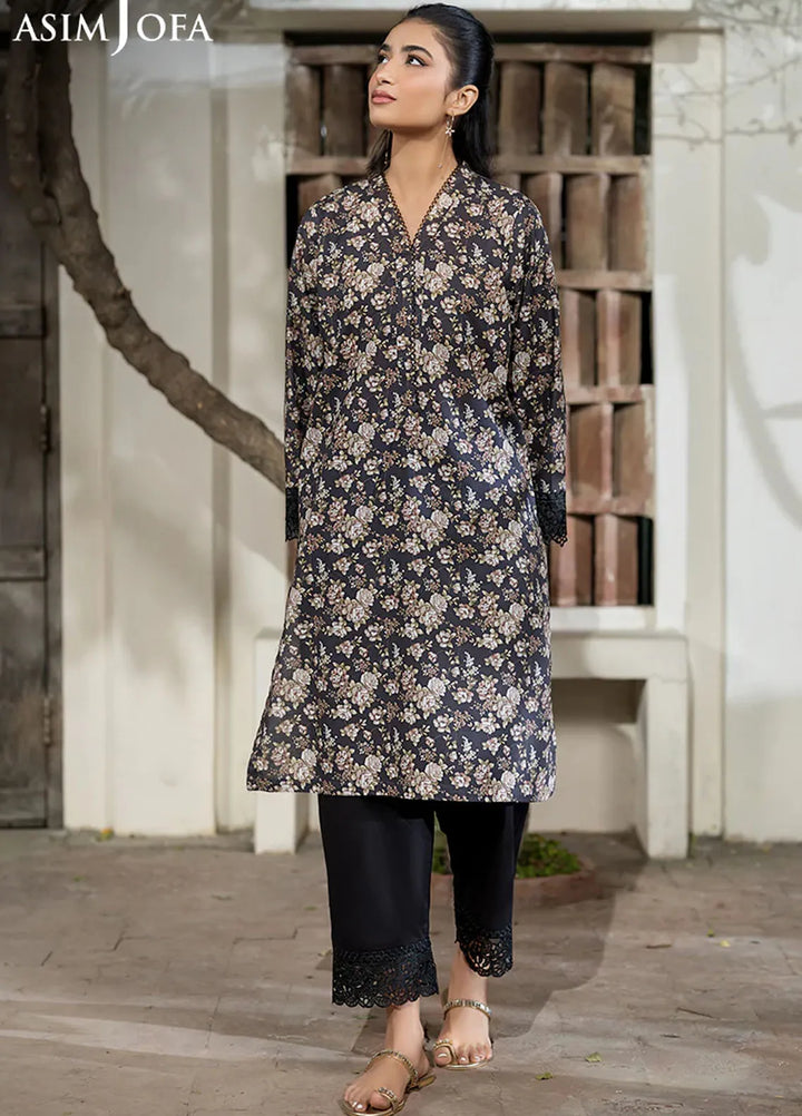 Asim Jofa Pret Printed Cambric Kurti AJPB-55
