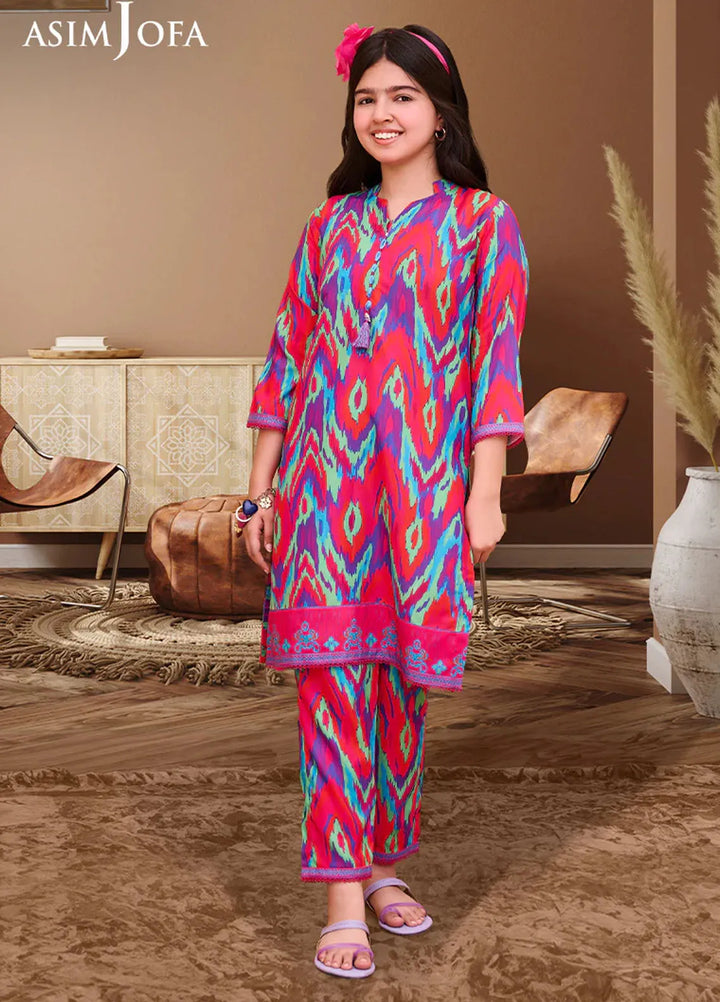 Asim Jofa Pret Printed Lawn 2 Piece Suit AJGLP-07
