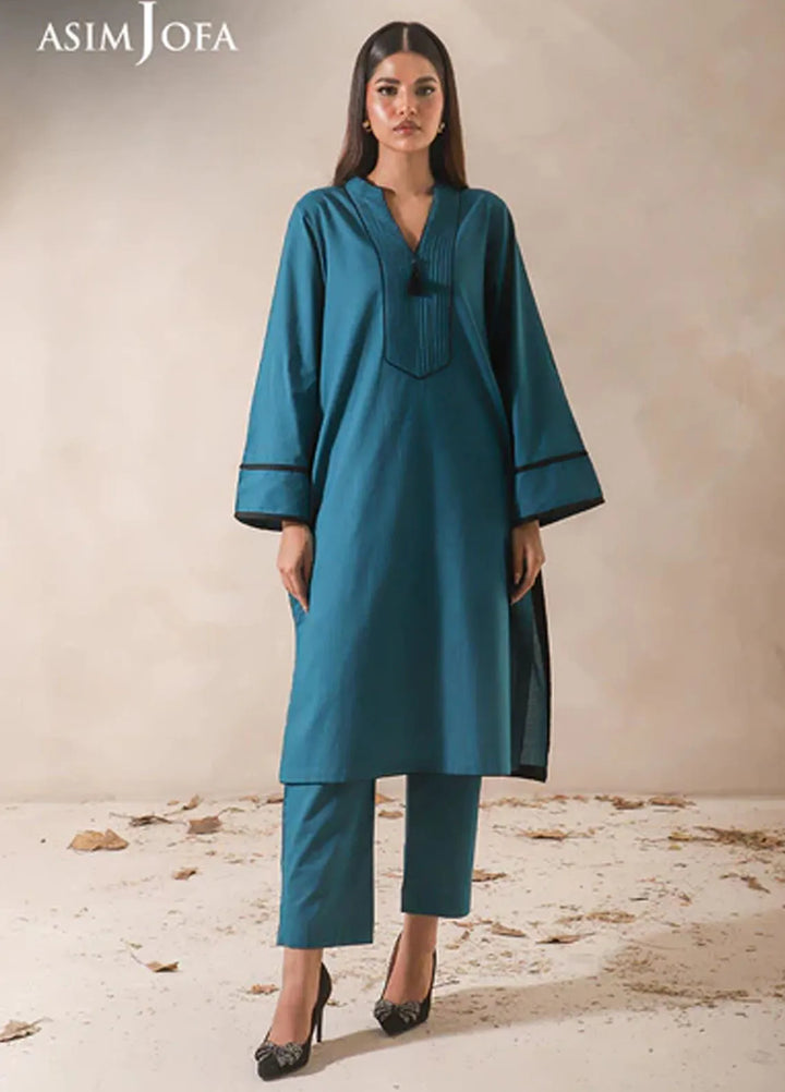 Asim Jofa Pret Solid Cambric 2 Piece Suit AJPB-80