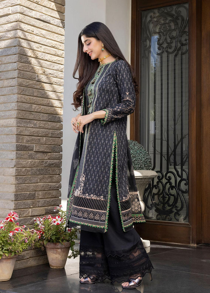 Asim Jofa Printed Lawn Suits Unstitched 3 Piece AJ23P AJS-10 - Summer Collection