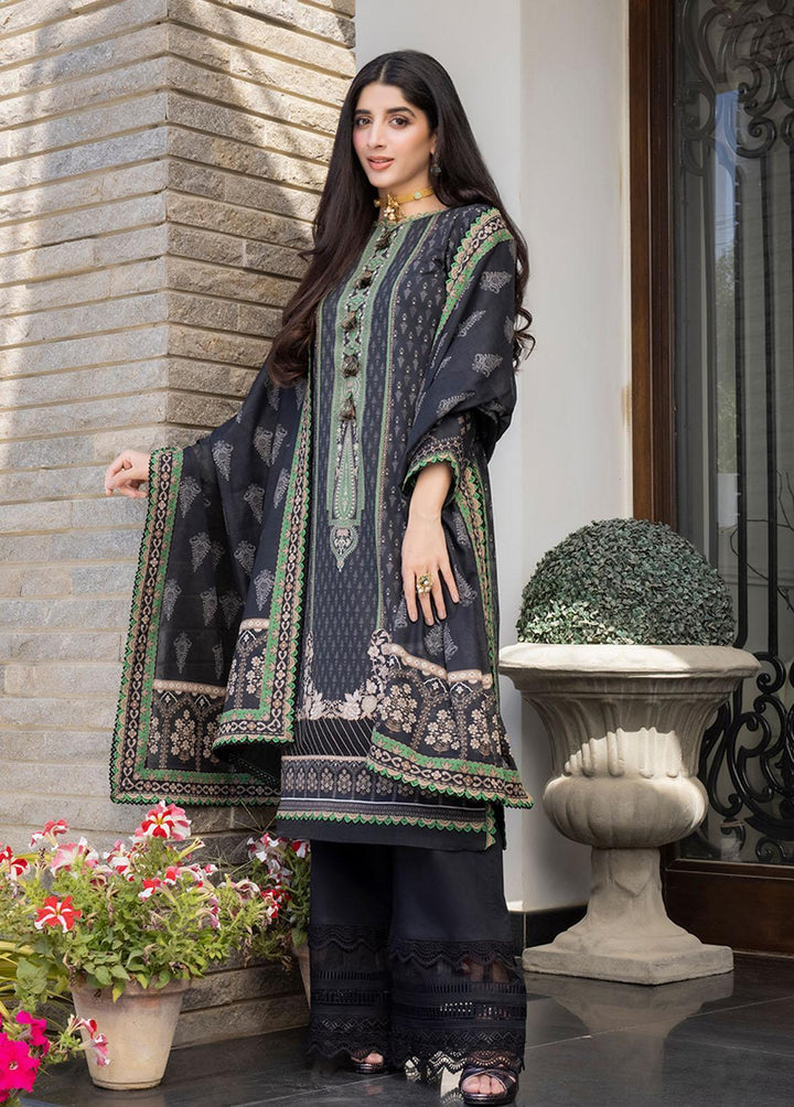 Asim Jofa Printed Lawn Suits Unstitched 3 Piece AJ23P AJS-10 - Summer Collection