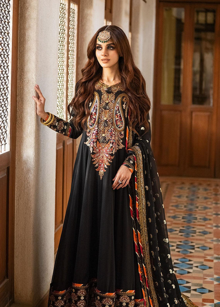 Asim Jofa Embroidered  Suits Unstitched 3 Piece AJ23EF AJKM-01 - Festive Collection