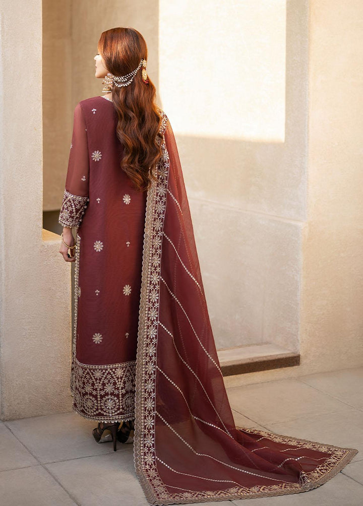 Asim Jofa Embroidered  Suits Unstitched 3 Piece AJ23EF AJKM-13 - Festive Collection