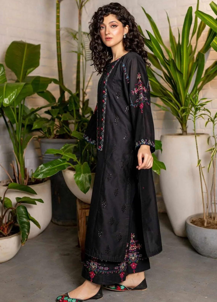 Aura Apparel Pret Embroidered Lawn 2 Piece Suit Prime Long