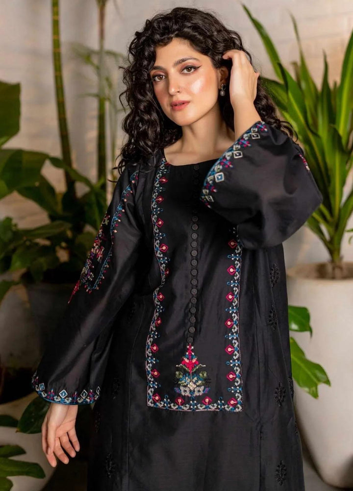 Aura Apparel Pret Embroidered Lawn 2 Piece Suit Prime Long