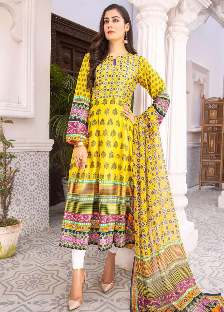 Aura Apparel Casual Pret  Lawn 2 Piece Suit AU23SLF Imperial Stone