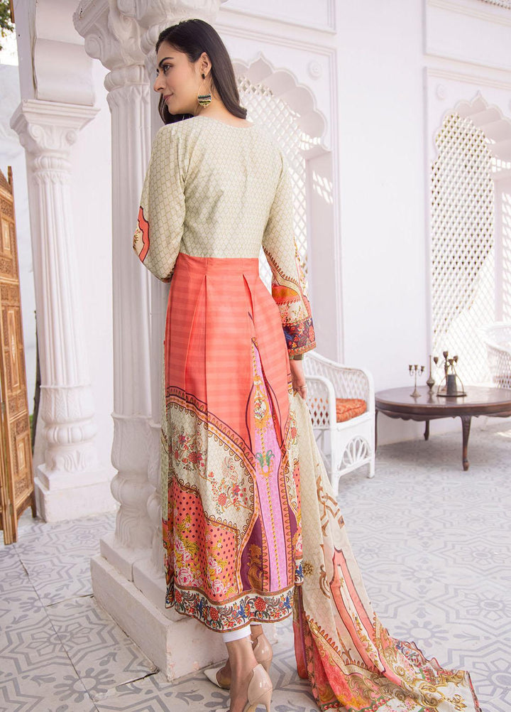 Aura Apparel Casual Pret  Lawn 2 Piece Suit AU23SLF Classical Craft