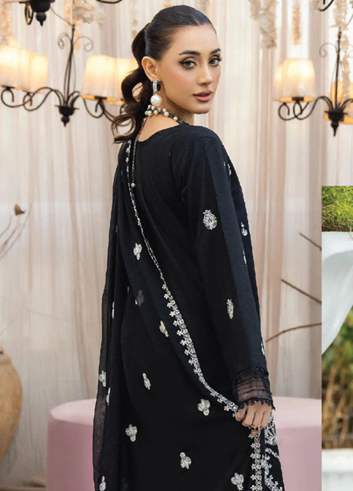 Aviva by Humdum Embroidered Lawn Suit Unstitched 3 Piece HD25A D-07 - Summer Collection