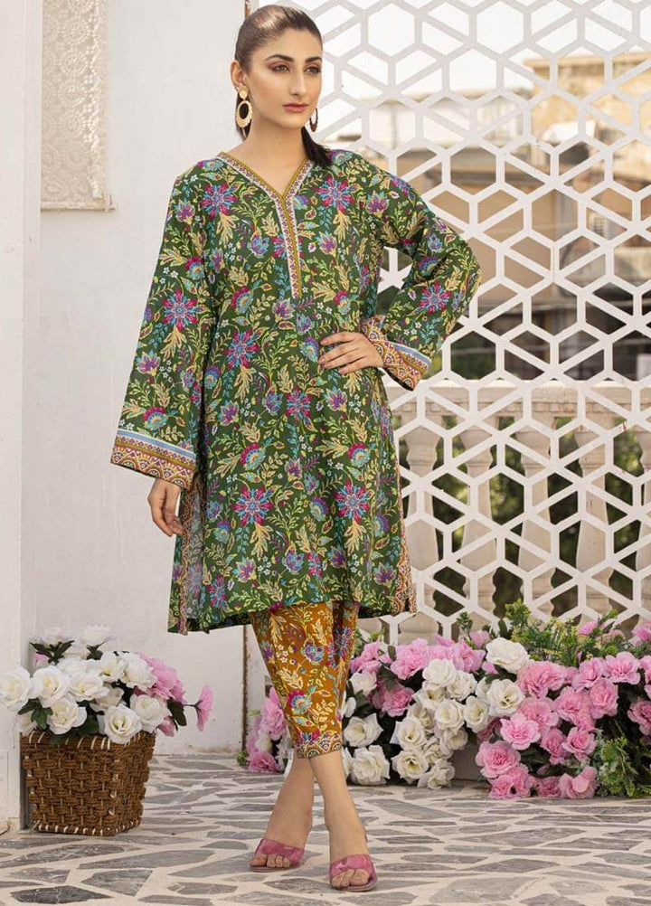 AY Textile Printed Lawn Suits Unstitched 2 Piece AYT232P AY-019 - Summer Collection