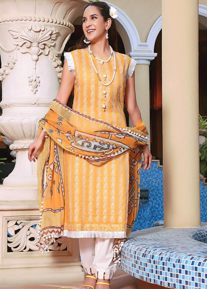 Ayman By Khas Embroidered Lawn Suits Unstitched 3 Piece KHS23A KC-1422 - Summer Collection