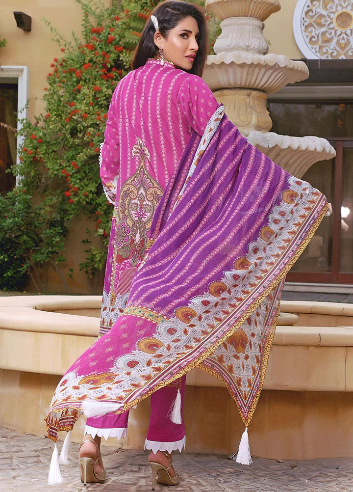 Ayman By Khas Embroidered Lawn Suits Unstitched 3 Piece KHS23A KC-1427 - Summer Collection