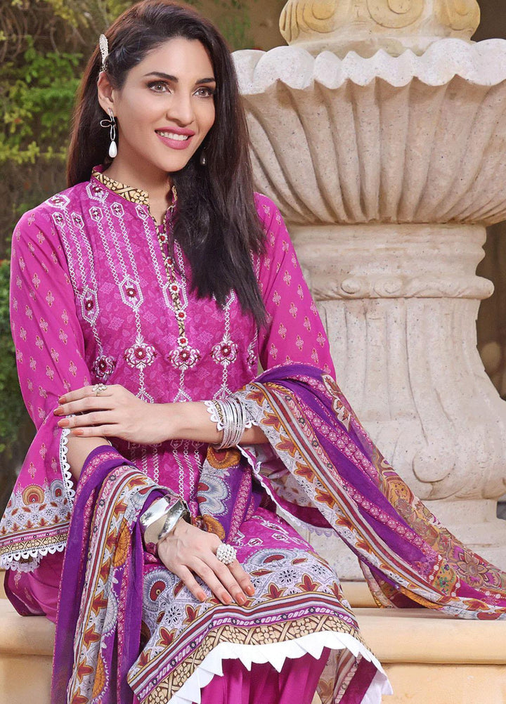 Ayman By Khas Embroidered Lawn Suits Unstitched 3 Piece KHS23A KC-1427 - Summer Collection