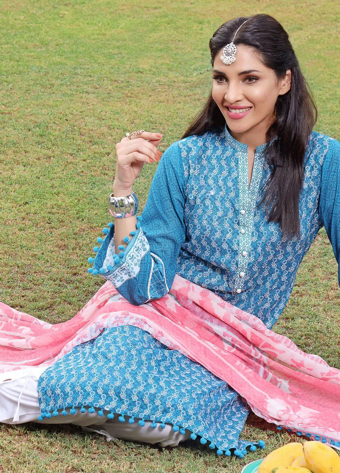 Ayman By Khas Embroidered Lawn Suits Unstitched 3 Piece KHS23A KC-1429 - Summer Collection