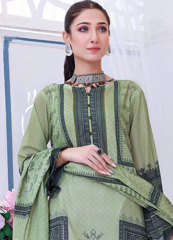 Ayman By Khas Printed Lawn Suits Unstitched 2 Piece KHS23A RKL-1497 - Summer Collection