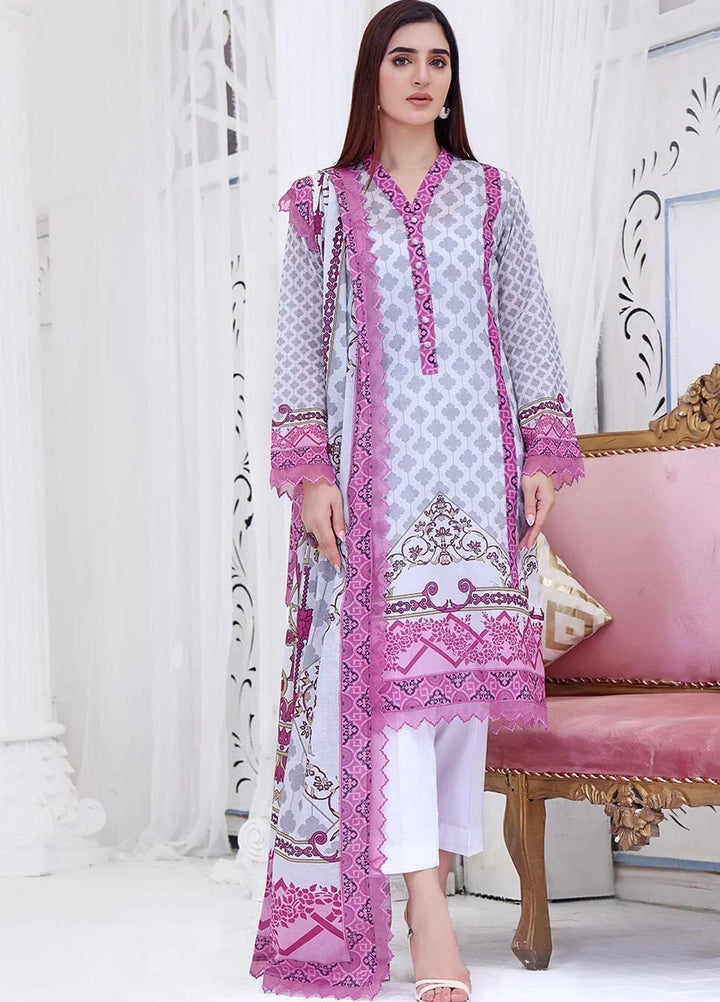 Ayman By Khas Printed Lawn Suits Unstitched 2 Piece KHS23A RKL-1501 - Summer Collection