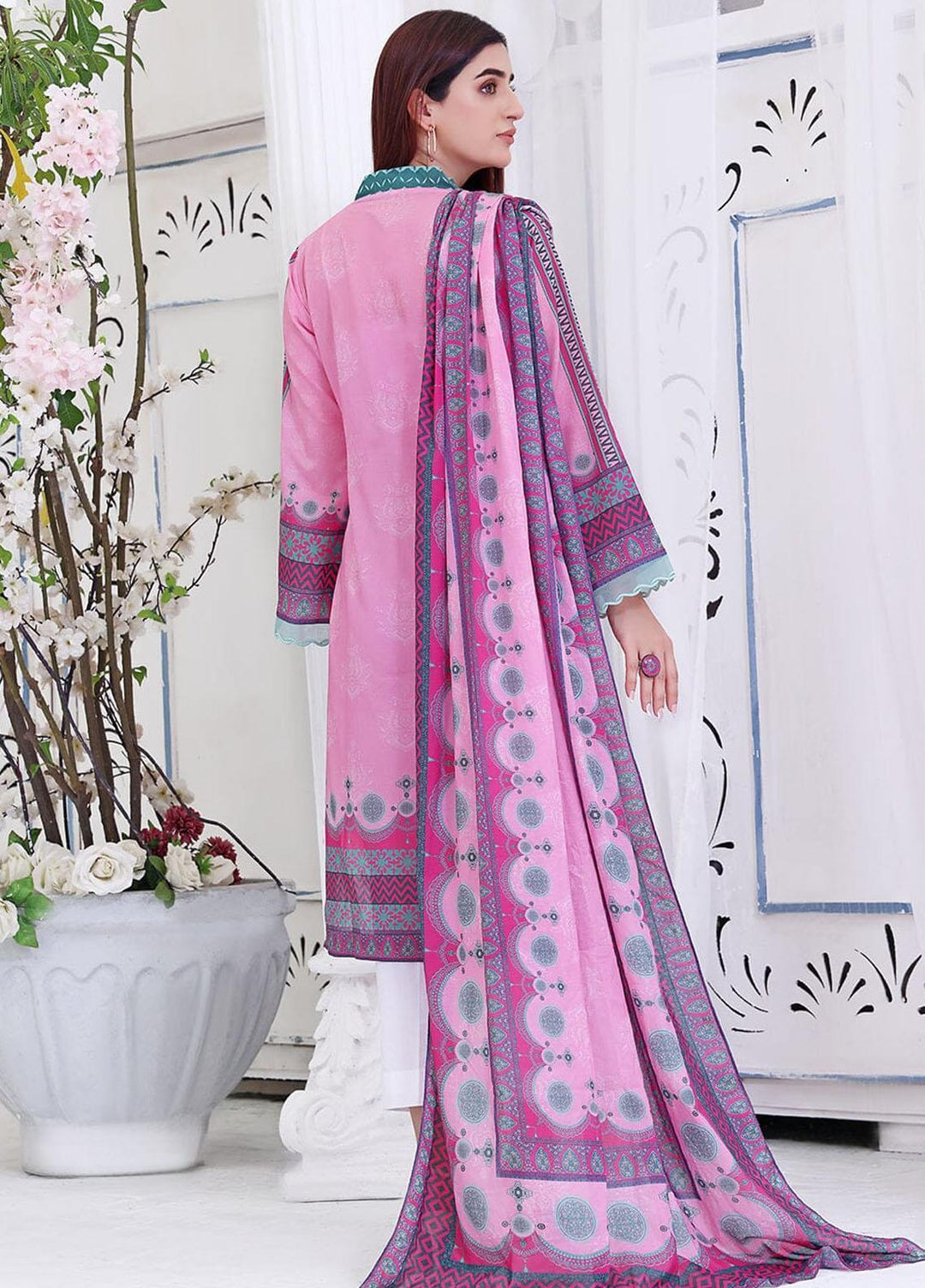 Ayman By Khas Printed Lawn Suits Unstitched 2 Piece KHS23A RKL-1505 - Summer Collection