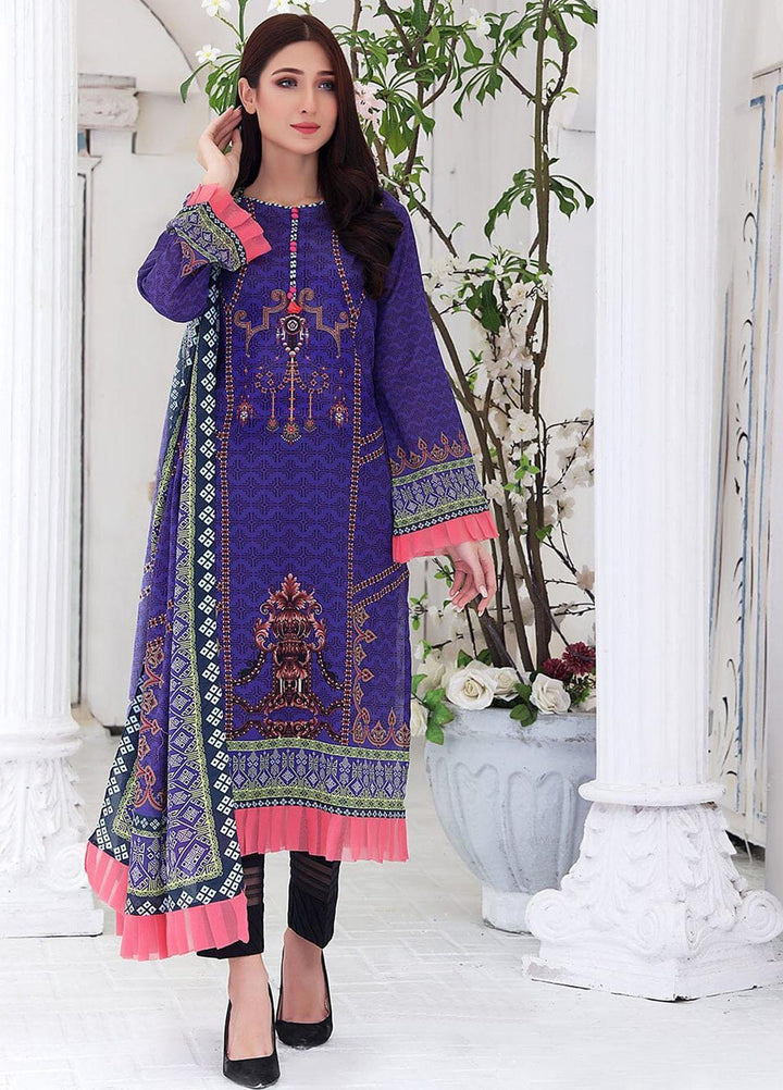 Ayman By Khas Printed Lawn Suits Unstitched 2 Piece KHS23A RKL-1506 - Summer Collection