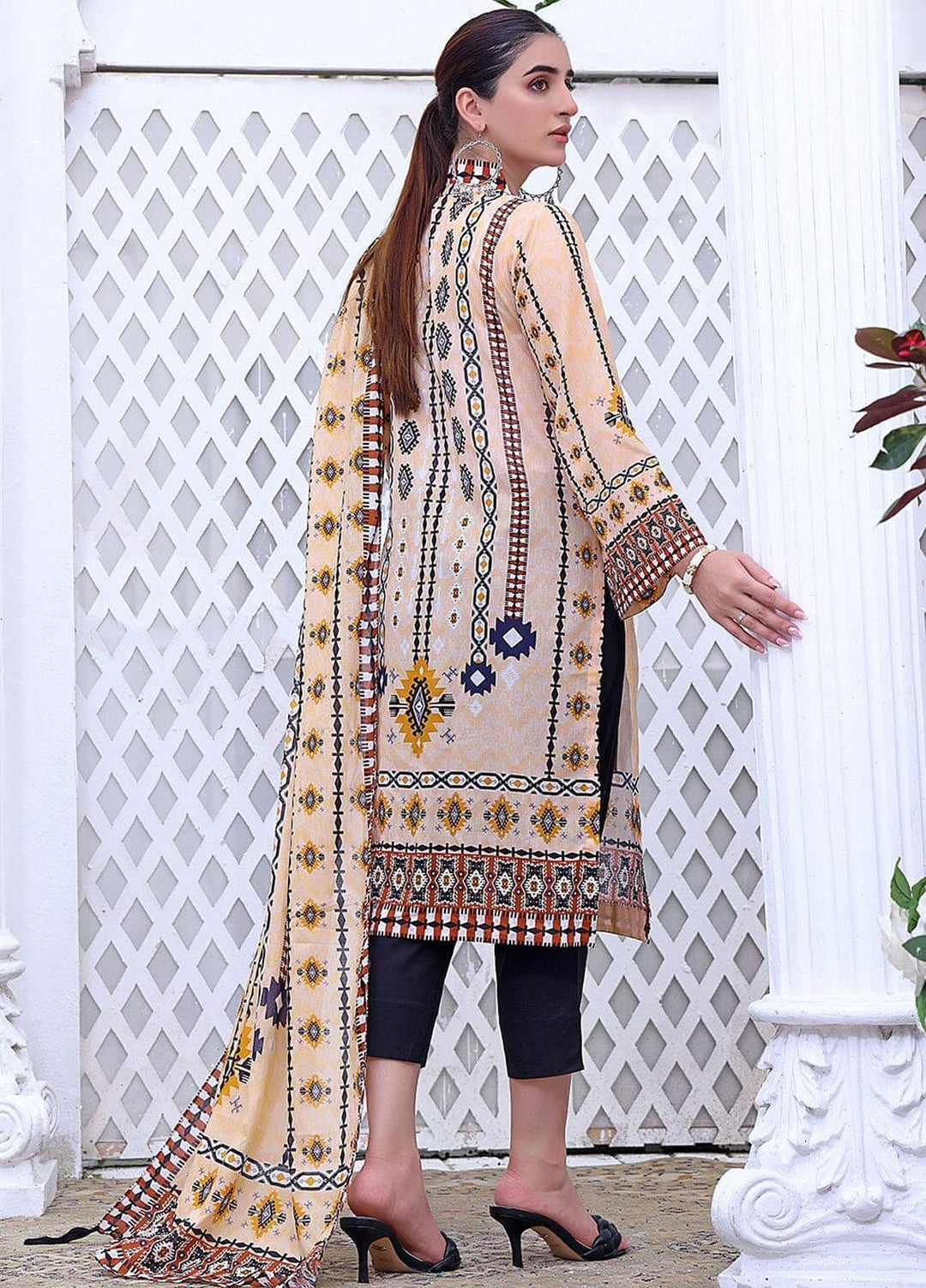 Ayman By Khas Printed Lawn Suits Unstitched 2 Piece KHS23A RKL-1508 - Summer Collection
