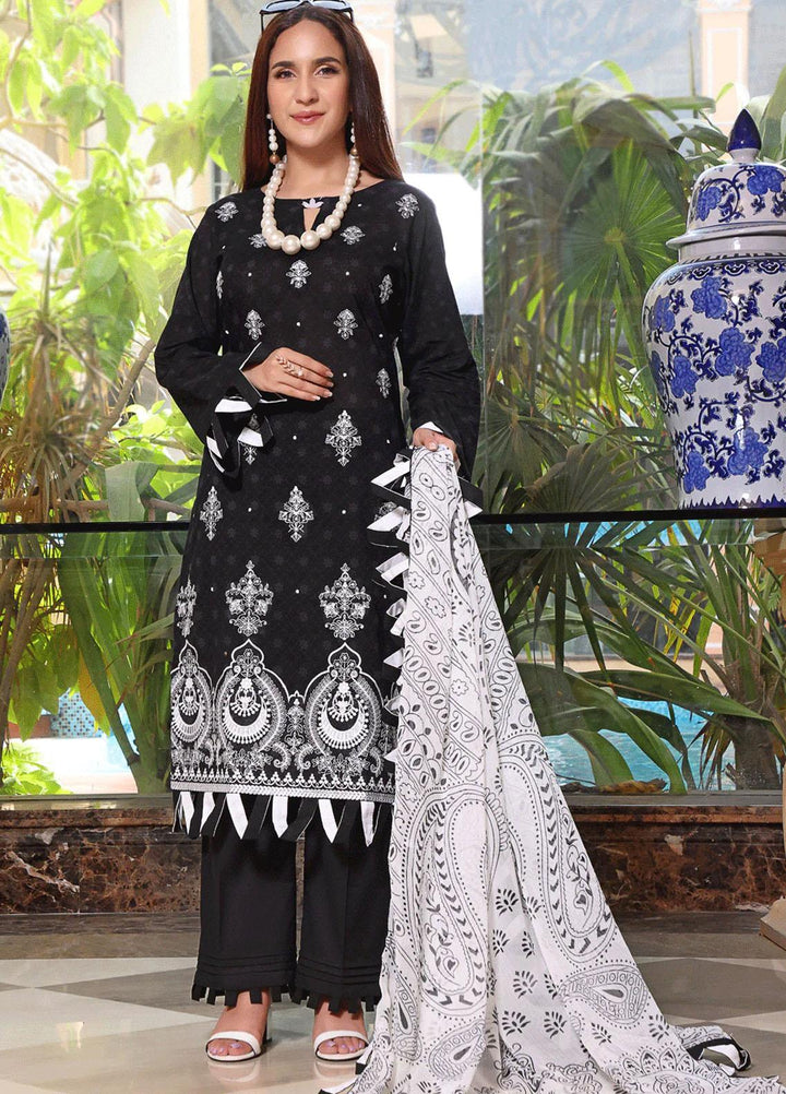 Ayman By Khas Embroidered Lawn Suits Unstitched 3 Piece KHS23A KC-1424 - Summer Collection