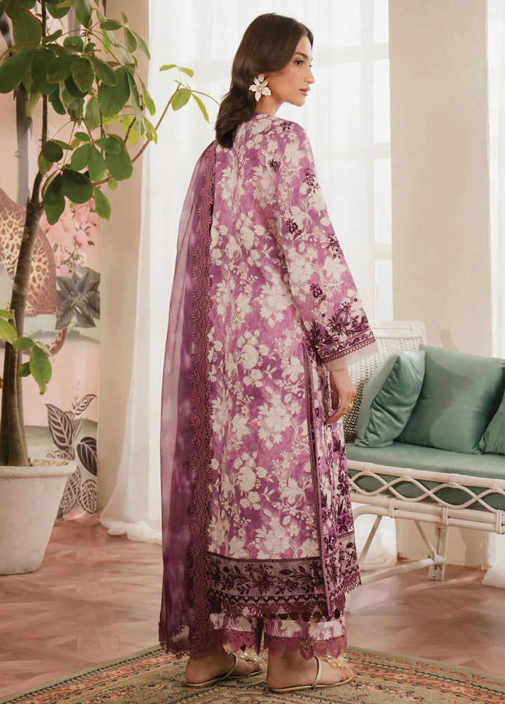 Ayzel by Afrozeh Printed Lawn Suits Unstitched 3 Piece AAF25AM D-07 Ren - Summer Collection