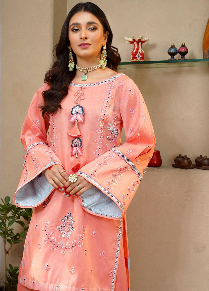 Maira Zunnorain Ready to Wear (RTW)  Silk 3 Piece Suit Leila MZC-02-05