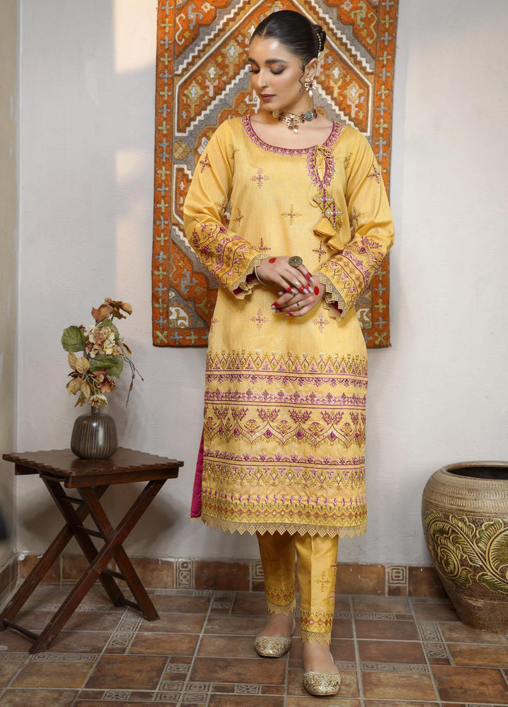 Maira Zunnorain Ready to Wear (RTW)  Silk 3 Piece Suit Zeest MZC-02-07