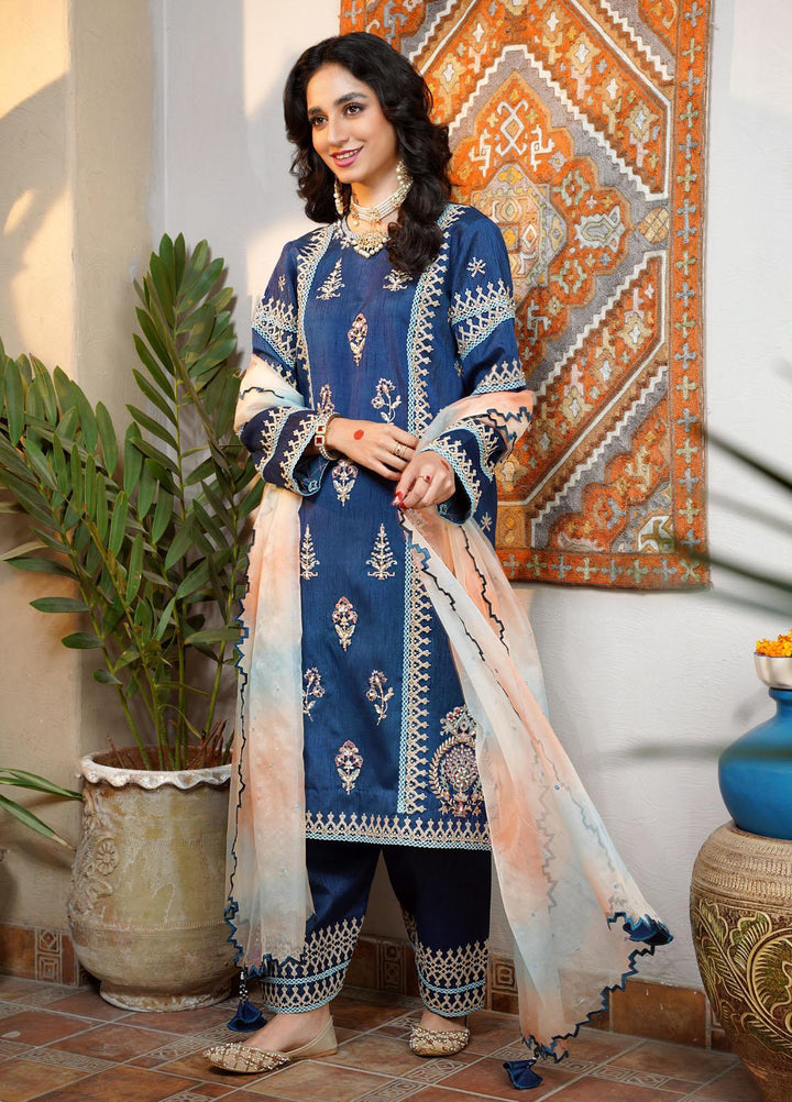 Maira Zunnorain Ready to Wear (RTW)  Silk 3 Piece Suit Shaad MZC-02-02