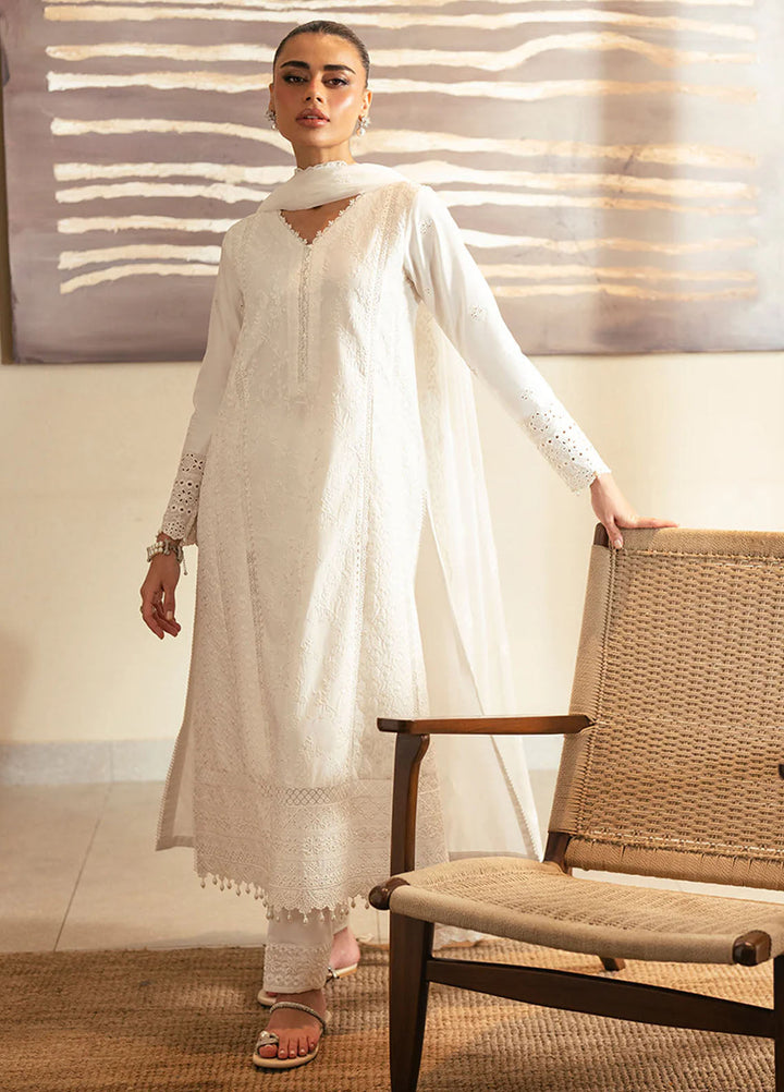Azure Embroidered Lawn Suits Unstitched 3 Piece AZU25LL Serene Opal - Summer Collection