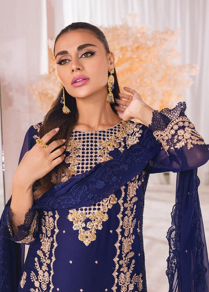 Azure Embroidered  Suits Unstitched 4 Piece AZU23LE Eden Dew - Luxury Collection