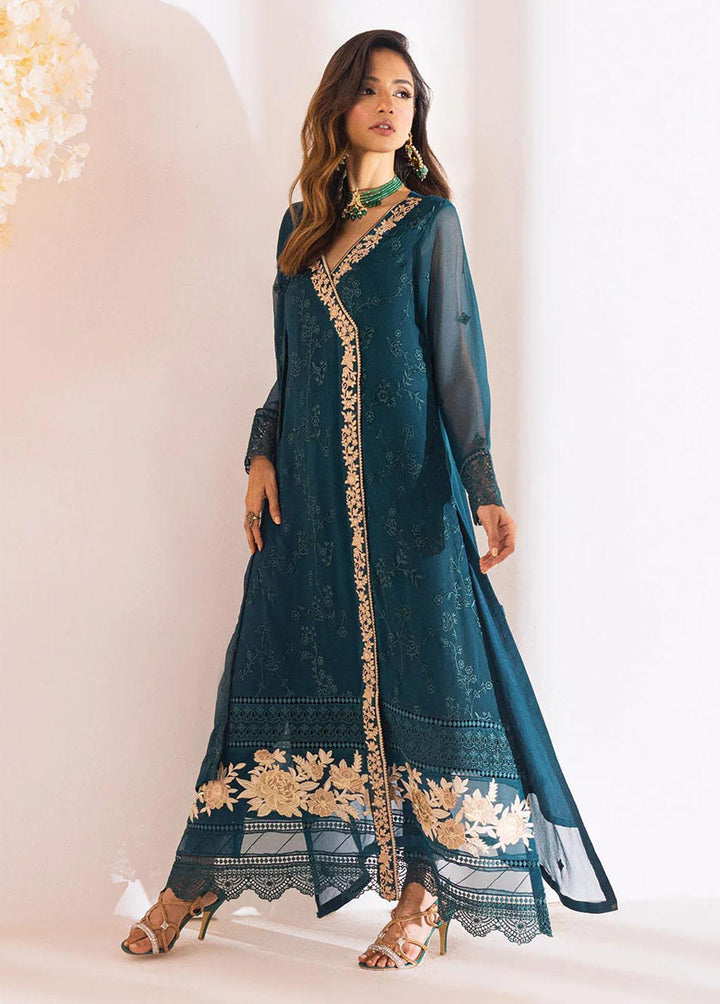 Azure Embroidered  Suits Unstitched 4 Piece AZU23LE Royal Meadow - Luxury Collection