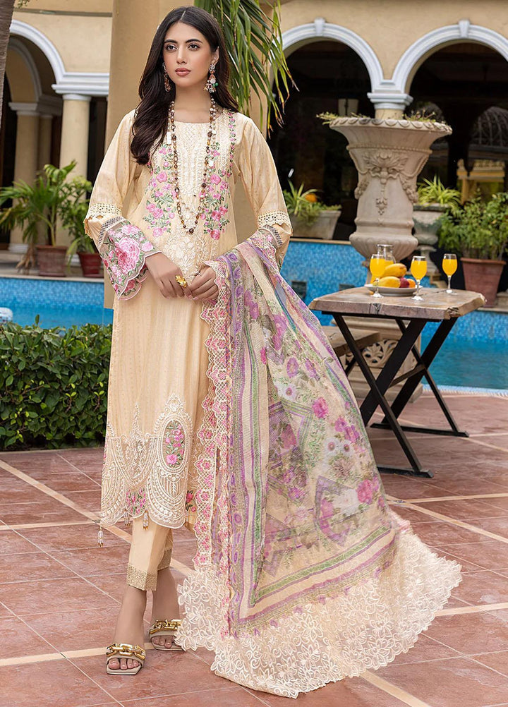 Azure Pret  Lawn 3 Piece Suit Dusky Meadow DMLAWN48