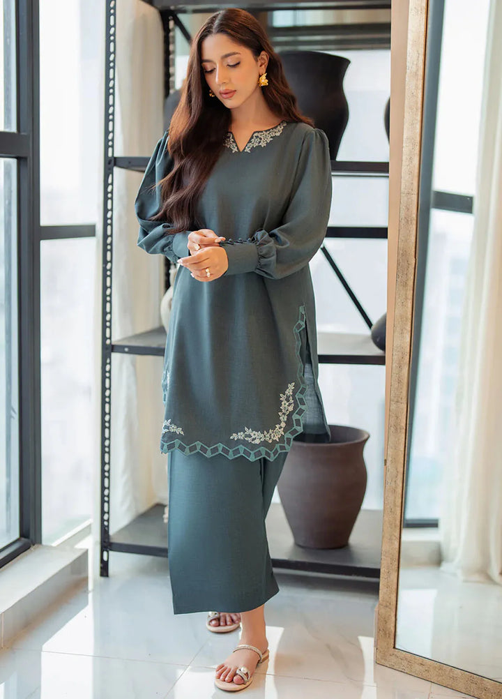 Azure Pret Casual Blended 2 Piece Suit Coastal Mint