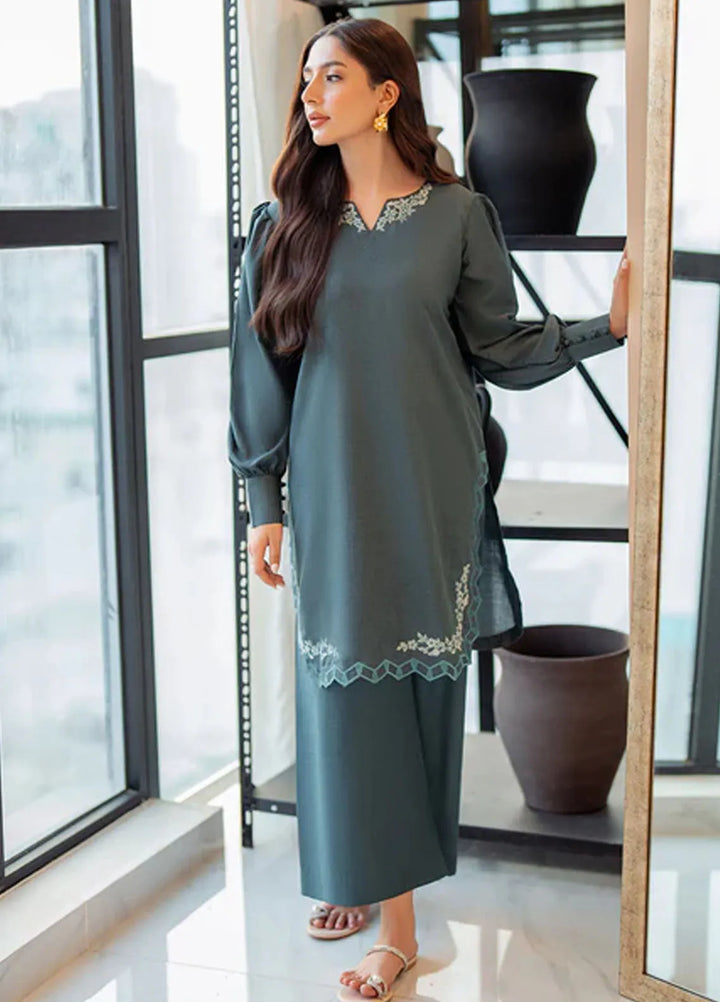 Azure Pret Casual Blended 2 Piece Suit Coastal Mint