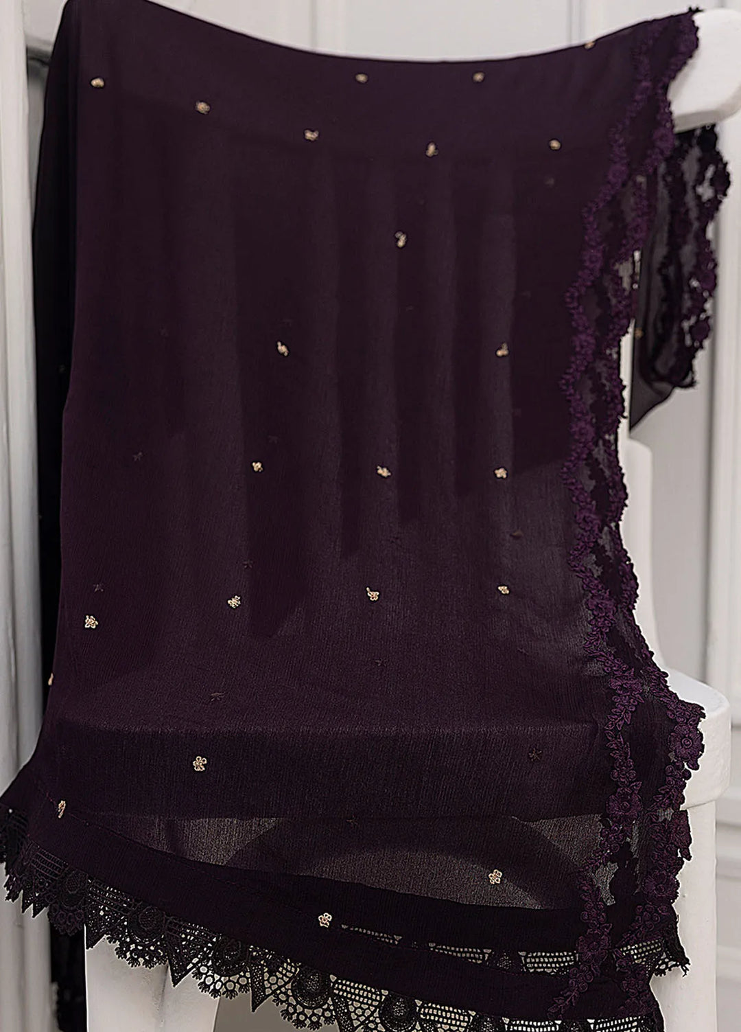 Azure Pret Embroidered Chiffon 3 Piece Suit Golden Eclipse