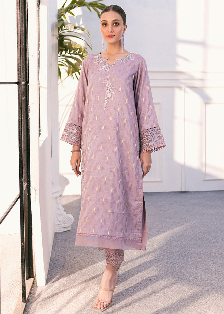 Azure Pret Embroidered Jacquard 2 Piece Suit Nigella
