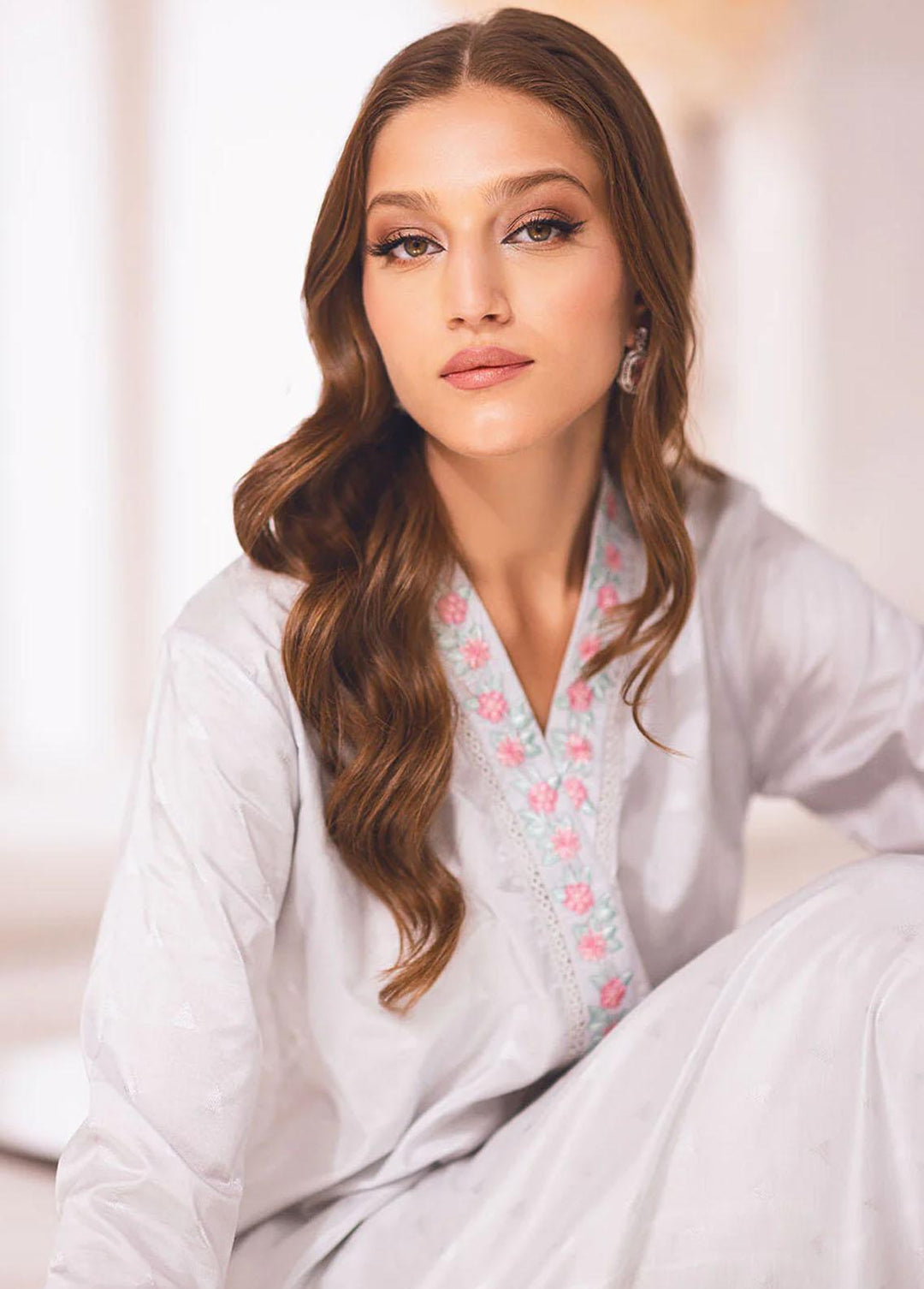 Azure Pret Luxury Silk 2 Piece Suit AZU23D Aqua Snow