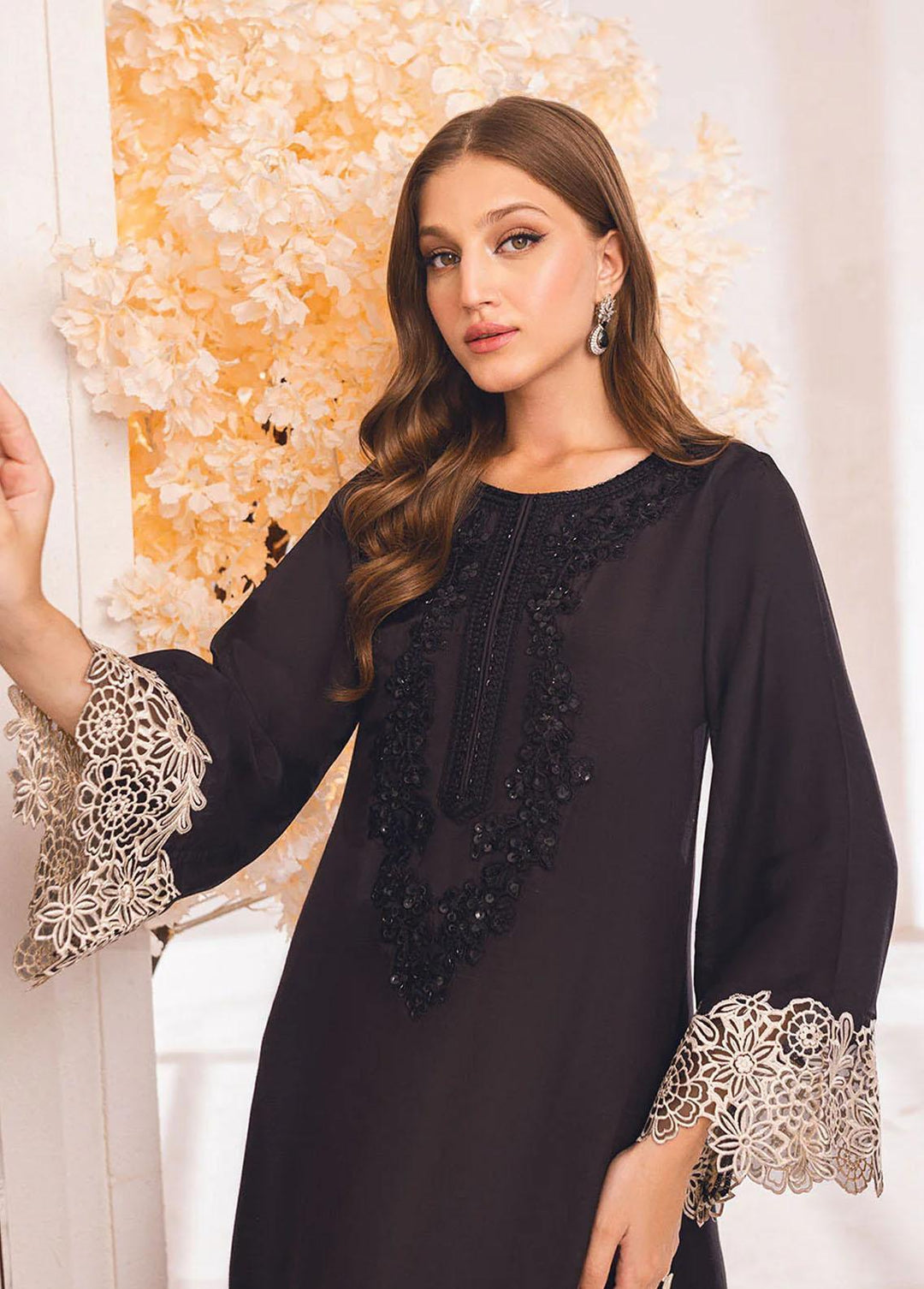 Azure Pret Luxury Silk 2 Piece Suit AZU23D Onyx Aura
